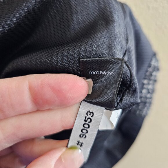 EXPREE DESIGN STUDIO Wool Blend Tweed Boucle Suit Vest Skirt Set~Size 6 - Picture 15 of 16